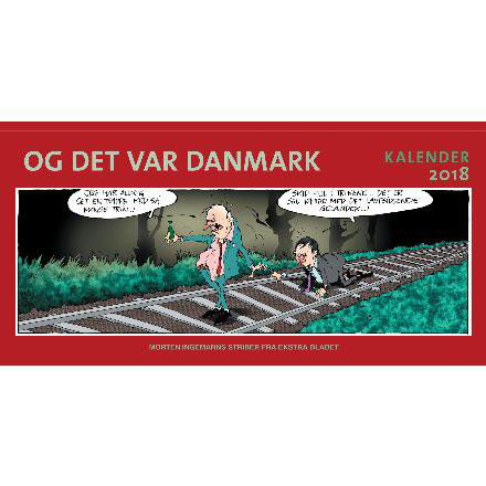 Cover for Morten Ingemann · Og det var Danmark - kalender 2018 (Bound Book) [1. Painos] (2017)