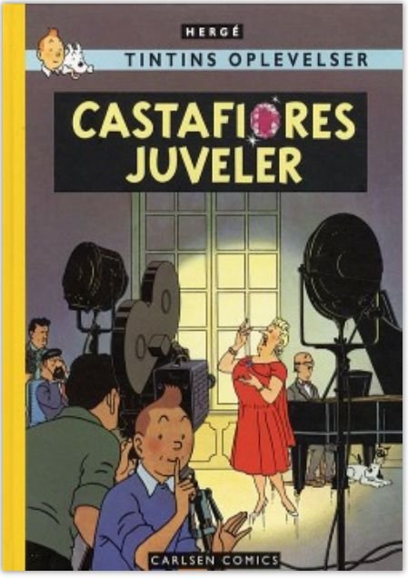 Cover for Hergé · Tintin: Castafiores juveler - retroudgave (Gebundesens Buch) [2. Ausgabe] [Indbundet] (2007)