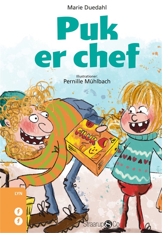Cover for Marie Duedahl · Lyn: Puk er chef (Hardcover bog) [1. udgave] (2021)