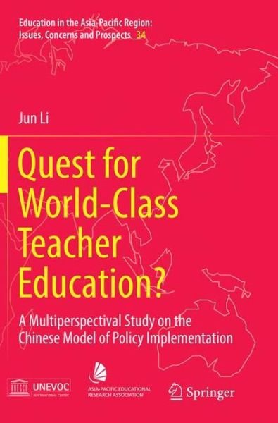 Cover for Li · Quest for World Class Teacher Education (Bok) (2018)