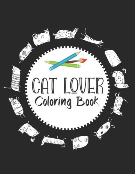 J and I Books · Cat Lover Coloring Book (Paperback Bog) (2020)