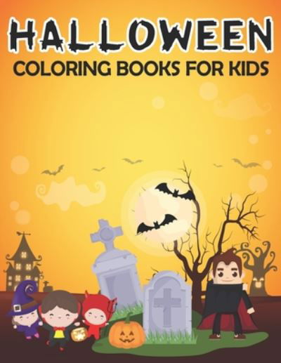 Cover for The Universal Book House · Halloween Coloring Books For Kids (Pocketbok) (2020)