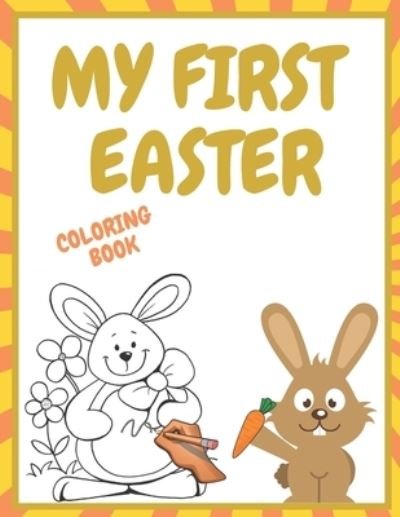 Cover for Poo Poo · My First Easter Coloring Book: Big Egg, Funny Animals &amp; More Preschool &amp; Toddlers Fun Easter Coloring Pages Perfect gift for Easter (Pocketbok) (2021)