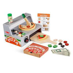 Cover for Melissa And Doug · Top &amp; Bake Pizza Counter (9465) (Leketøy) (2021)