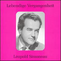 Cover for Leopold Simoneau · Legendary Voices of the Past (CD) (2006)