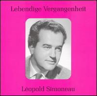 Legendary Voices of the Past - Leopold Simoneau - Muzyka - Preiser - 0717281896658 - 26 grudnia 2006