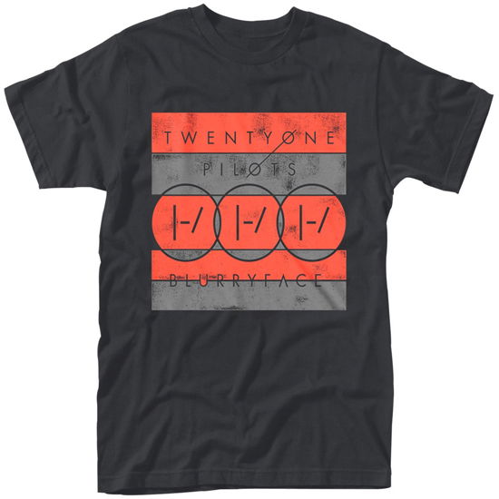 Cover for Twenty One Pilots · In Blocks (T-shirt) [size XXL] [Black edition] (2016)