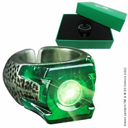 Green Lantern Movie Leucht-Ring - Dc Comic - Merchandise - The Noble Collection - 0812370015658 - July 19, 2023