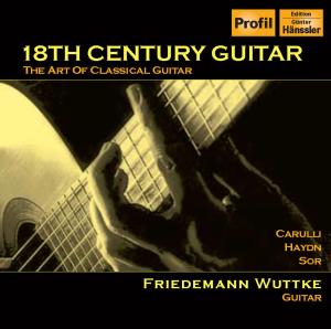 18th Century Guitar - Friedemann Wuttke - Muzyka - PROFIL - 0881488901658 - 6 marca 2009