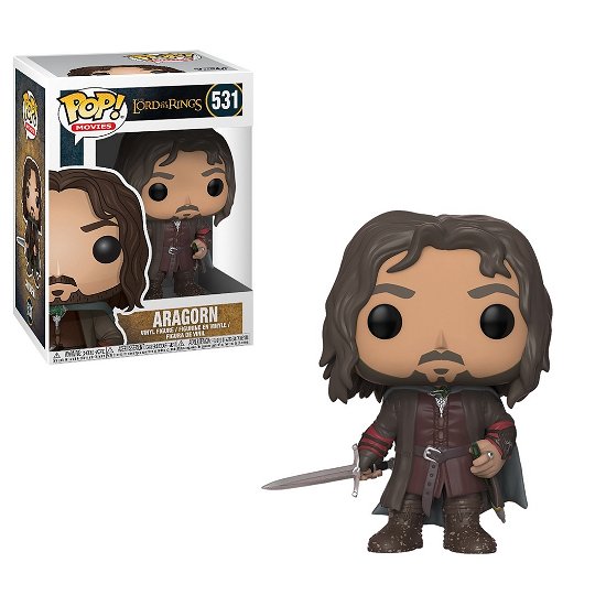 Cover for Funko · Funko Pop! Movies: The Lord Of The Rings - Aragorn #531 Vinyl Figure (MERCH) (2018)