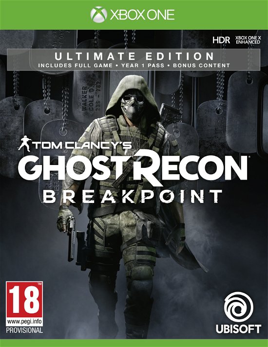 Cover for Ubisoft · Tom Clancy's Ghost Recon: Breakpoint - Ultimate Edition (XONE) (2019)