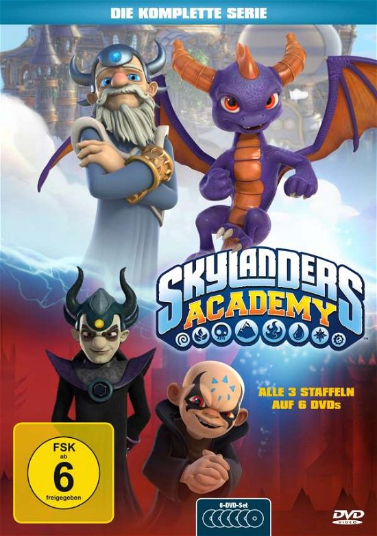 Cover for Skylanders Academy-komplettbox (DVD) (2019)