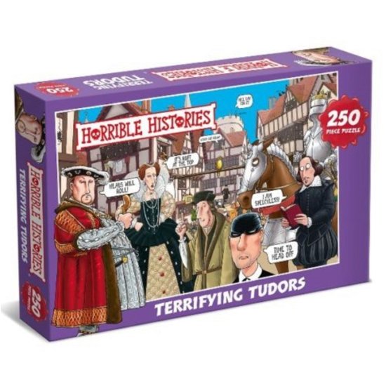Cover for Horrible Histories Children's  250 Piece Jigsaw Puzzle - Terrifying Tudors (MERCH) (2019)