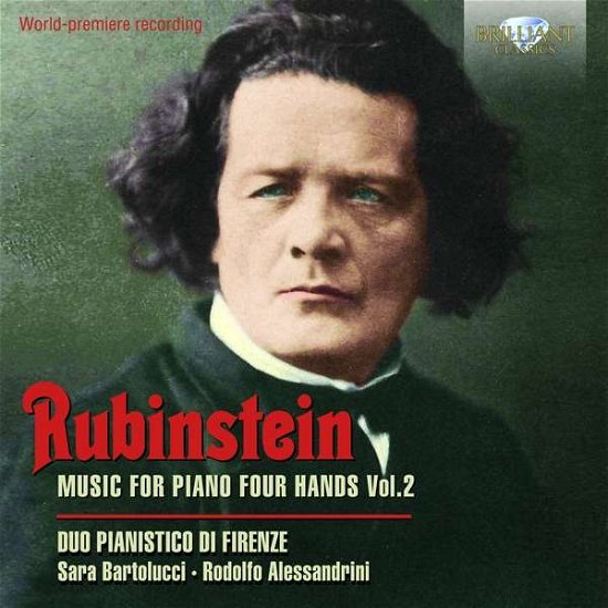Rubinstein: Music For Piano Four Hands. Vol. 2 - Duo Pianistico Di Firenze - Musiikki - BRILLIANT CLASSICS - 5028421959658 - perjantai 13. joulukuuta 2019