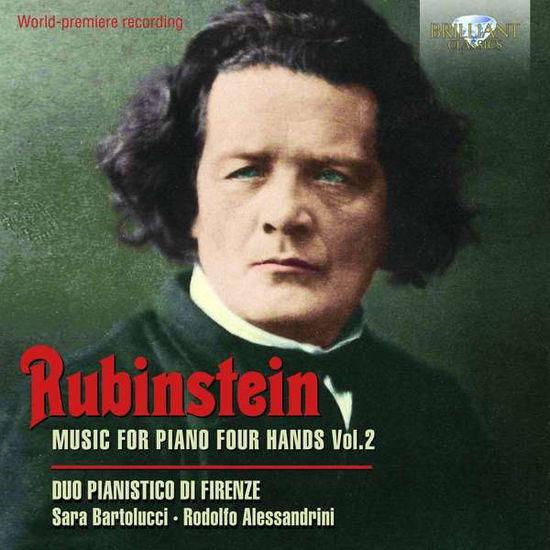 Rubinstein: Music For Piano Four Hands. Vol. 2 - Duo Pianistico Di Firenze - Música - BRILLIANT CLASSICS - 5028421959658 - 13 de diciembre de 2019