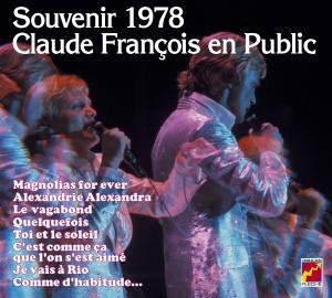 Cover for Claude Francois · Souvenir 1978 : En public (CD) [Live edition] [Digipak] (2014)
