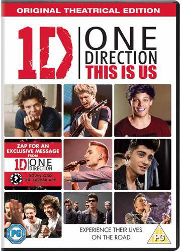 One Direction: This is Us - One Direction - Elokuva - SONY PICTURES HE - 5051159139658 - maanantai 18. elokuuta 2014