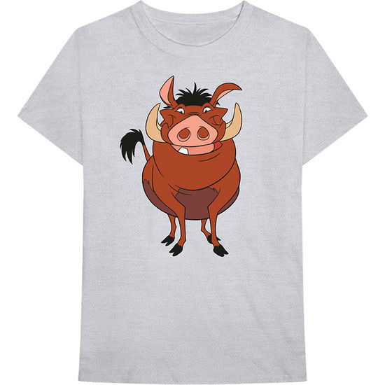 Disney Unisex T-Shirt: Lion King - Pumbaa Pose - Disney - Merchandise -  - 5056170698658 - 