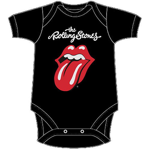 Cover for The Rolling Stones · The Rolling Stones Kids Baby Grow: US Tour 1978 (Black) (3-6 Months) (CLOTHES) [size 0-6mths] [Black - Kids edition] (2021)