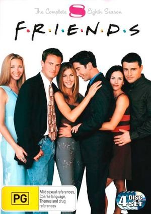 Cover for Friends · Friends - Season 8 (DVD) (2010)