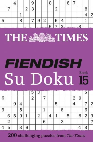 Cover for The Times Mind Games · The Times Fiendish Su Doku Book 15: 200 Challenging Su Doku Puzzles - The Times Su Doku (Pocketbok) (2022)