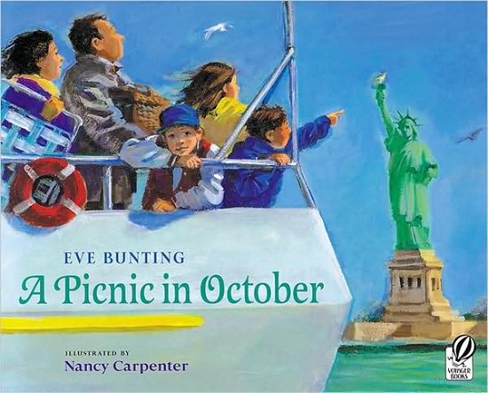 A Picnic in October - Bunting Eve Bunting - Livros - HMH Books - 9780152050658 - 1 de setembro de 2004