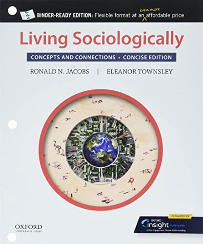 Cover for Ronald Jacobs · Living Sociologically (Book) (2021)