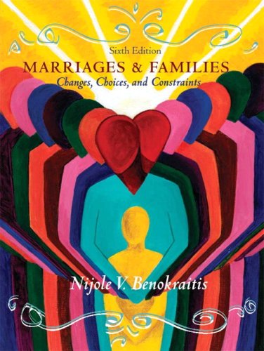 Cover for Nijole V. Benokraitis · Marriages and Families: Changes, Choices and Constraints Value Package (Includes Myfamilylab Pegasus with E-book Student Access ) (Hardcover Book) (2008)