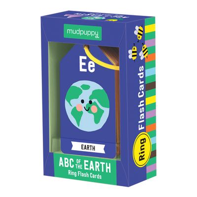 ABC of the Earth Ring Flash Cards - Mudpuppy - Books - Galison - 9780735372658 - February 3, 2022