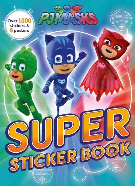 Cover for Editors of Studio Fun International · PJ Masks: Super Sticker Book (Paperback Book) (2019)