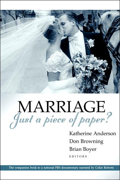 Marriage - Just a Piece of Paper? - Katherine Anderson - Books - William B. Eerdmans Publishing Company - 9780802861658 - January 4, 2002