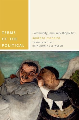 Cover for Roberto Esposito · Terms of the Political: Community, Immunity, Biopolitics - Commonalities (Paperback Book) (2012)