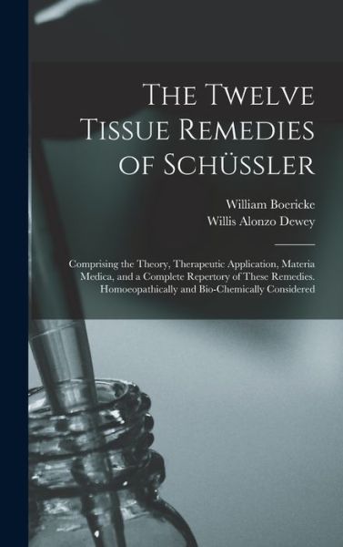 Cover for Willis Alonzo Dewey · Twelve Tissue Remedies of Schüssler (Book) (2022)
