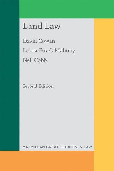 Cover for David Cowan · Great Debates in Land Law - Great Debates in Law (Paperback Book) [2nd ed. 2016 edition] (2016)