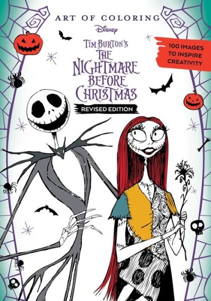 Cover for Disney Books · Art of Coloring: Disney Tim Burton's The Nightmare Before Christmas (Taschenbuch) (2023)