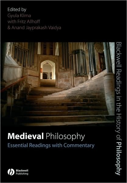 Cover for Klima · Medieval Philosophy: Essential Readings with Commentary - Blackwell Readings in the History of Philosophy (Paperback Bog) (2007)