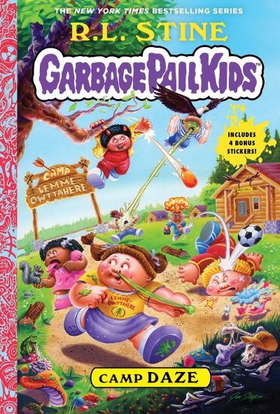 Cover for R.L. Stine · Camp Daze (Garbage Pail Kids Book 3) - Garbage Pail Kids (Gebundenes Buch) (2022)
