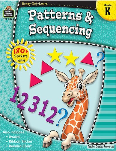 Cover for Teacher Created Resources Staff · Ready-set-learn: Patterns &amp; Sequencing Grd K (Paperback Bog) (2007)