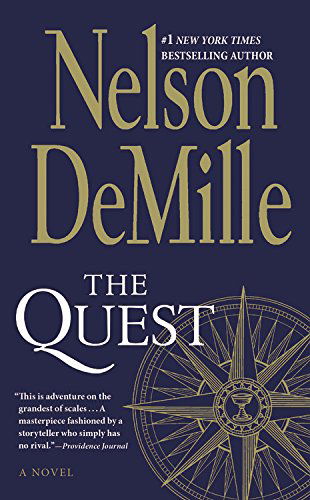 Cover for Nelson DeMille · The Quest (Hardcover bog) [Large type / large print edition] (2013)