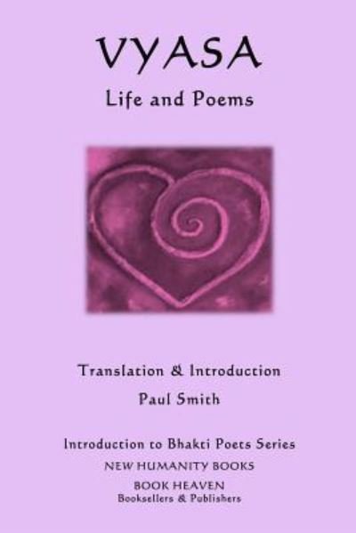 Cover for Vyasa · Vyasa - Life &amp; Poetry (Paperback Bog) (2017)