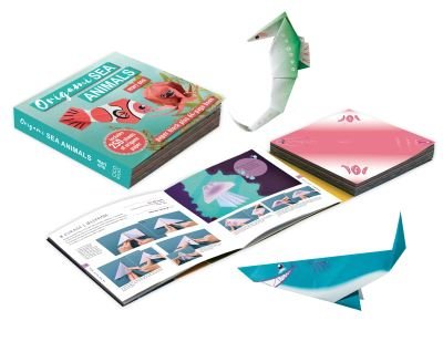 Origami Sea Animals: Paper Block Plus 64-Page Book - Mari Ono - Annen - Ryland, Peters & Small Ltd - 9781800653658 - 8. oktober 2024