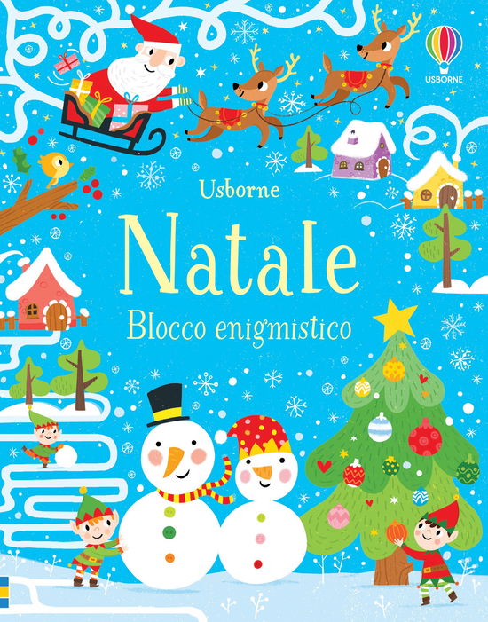 Cover for Simon Tudhope · Natale. Blocco Enigmistico. Blocchi Di Giochi. Ediz. Illustrata (Book)