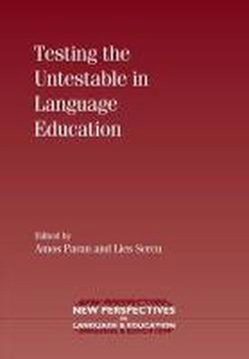 Cover for Amos Paran · Testing the Untestable in Language Education - New Perspectives on Language and Education (Paperback Book) (2010)