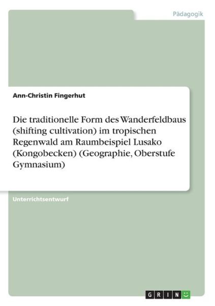 Cover for Fingerhut · Die traditionelle Form des Wa (Buch)