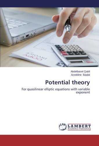 Cover for Azeddine Baalal · Potential Theory: for Quasilinear Elliptic Equations with Variable Exponent (Paperback Bog) (2014)