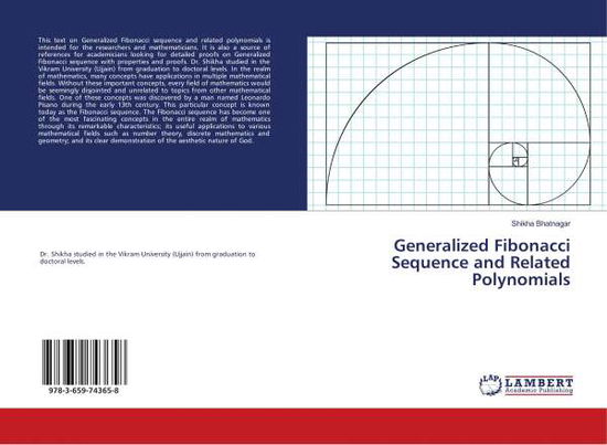 Cover for Bhatnagar · Generalized Fibonacci Sequenc (Buch)