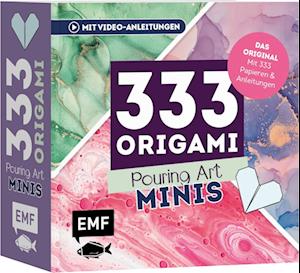 333 Origami Minis – Pouring Art – Dein dekorativer Wendeblock zum kreativen Falten & Notieren - Edition Michael Fischer - Books - Edition Michael Fischer / EMF Verlag - 9783745927658 - February 25, 2025