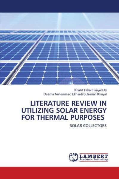 Literature Review in Utilizing Sola - Ali - Boeken -  - 9786202669658 - 12 juni 2020