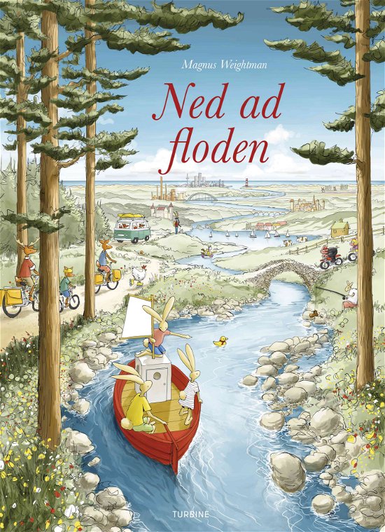 Cover for Magnus Weightman · Ned ad floden (Hardcover bog) [1. udgave] (2019)