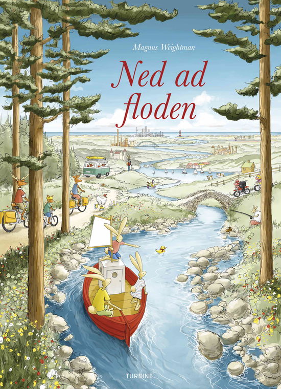 Cover for Magnus Weightman · Ned ad floden (Hardcover Book) [1. Painos] (2019)